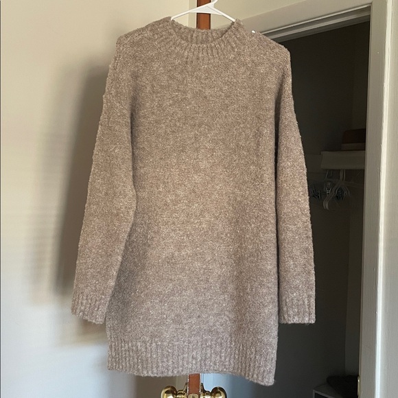 Soft Flurry Knit Mini Sweater Dress - Picture 4 of 4